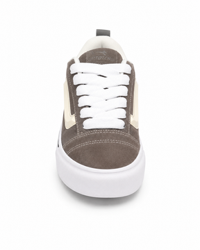 Tênis Casual Skate Ortotênis Urban Taupe White