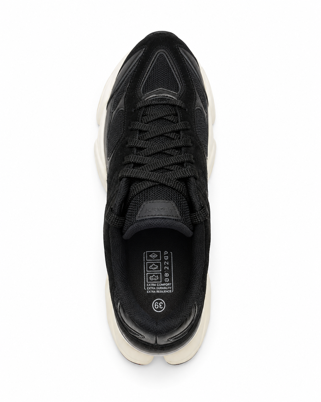 Tênis Jet Crazy Abzorb 8722-B Preto Off White