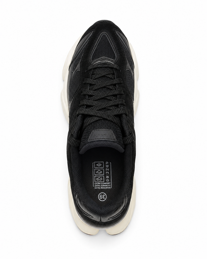 Tênis Jet Crazy Abzorb 8722-B Preto Off White