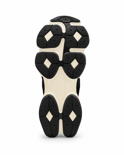 Tênis Jet Crazy Abzorb 8722-B Preto Off White
