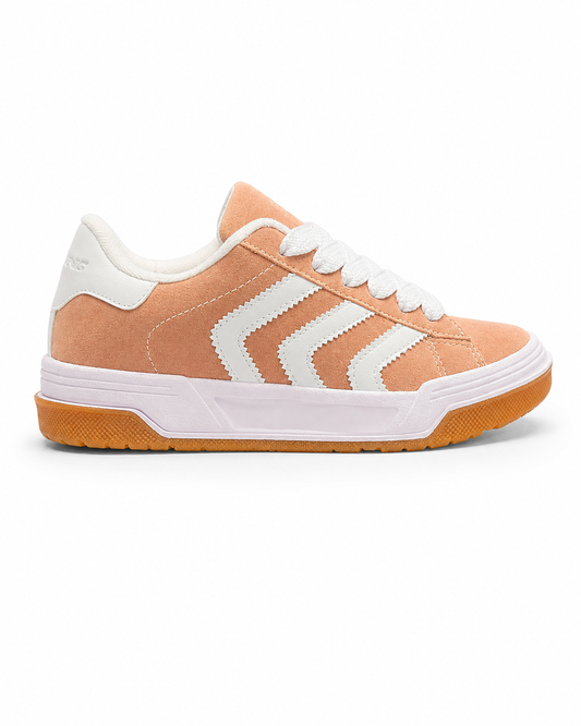 Tênis Feminino Ortotenis Originals Casual Street Peach White