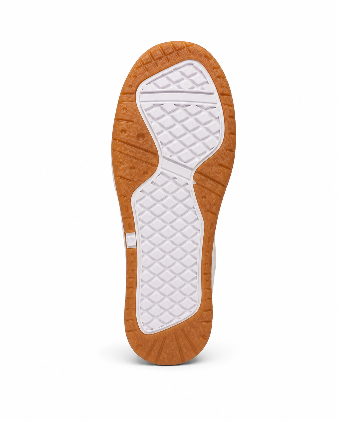 Tênis Casual Jet Crazy Urban Street Off White / Caramelo