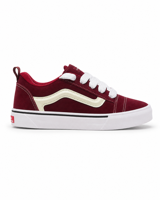 Tênis Ortotênis Casual Street Bordô – Unissex