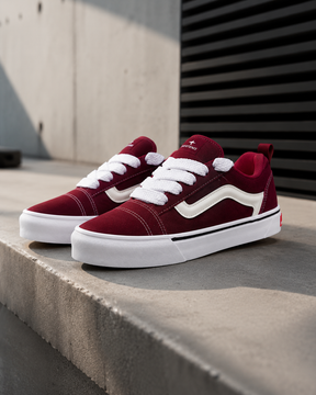 Tênis Ortotênis Casual Street Bordô – Unissex