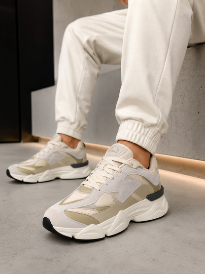 Tênis Jet-Crazy Chunky Beige Feminino