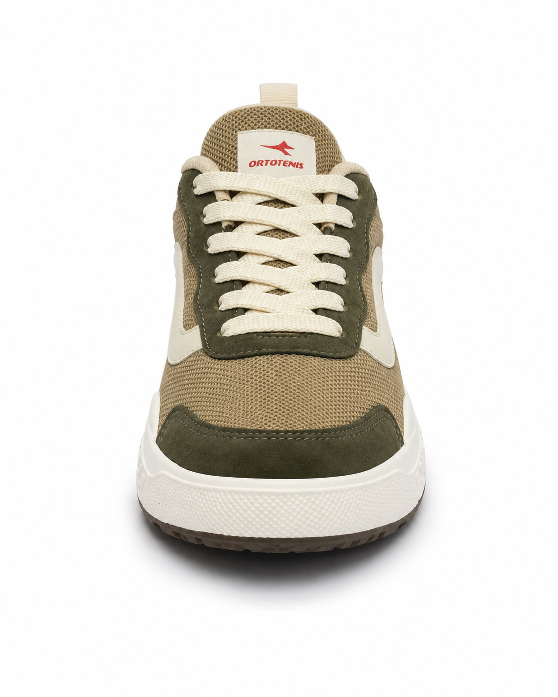 Tênis Ortotênis Casual Urban Trail Bege/Oliva – Masculino