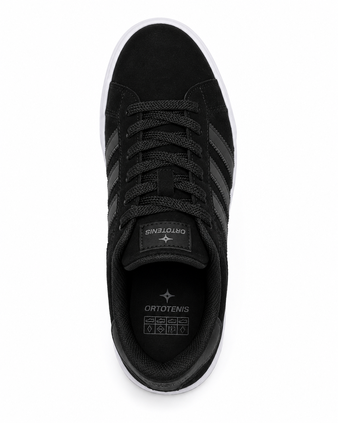 Tênis Ortotenis Original Sneakers Urban Motion Black/White