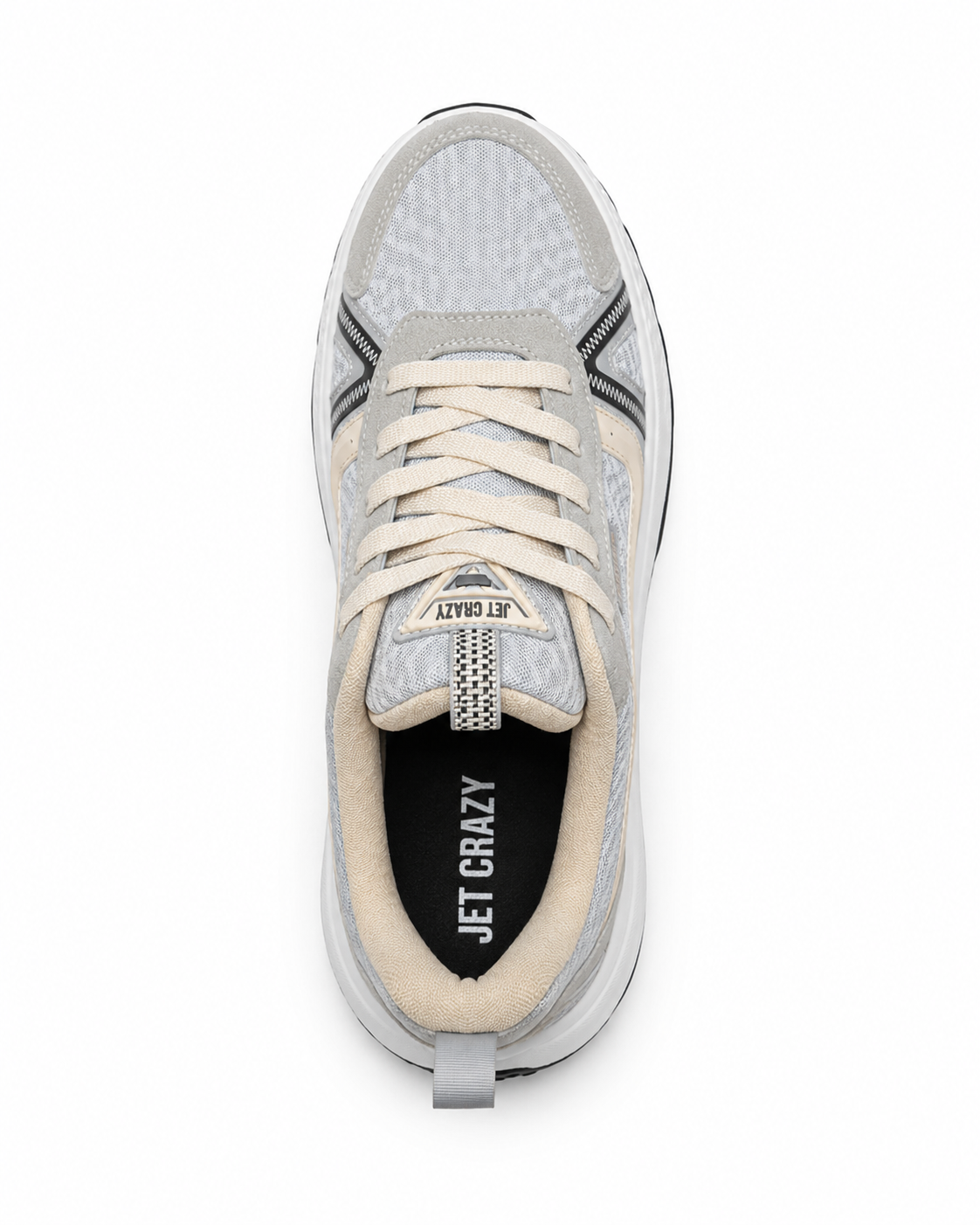 Tênis Jet Crazy Urban Trail Light Grey/Off White – Unissex