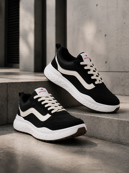 Tênis Ortotênis Foam Comfort Preto/Branco
