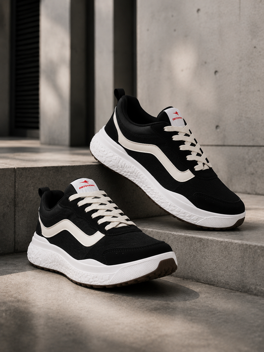 Tênis Ortotênis Foam Comfort Preto/Branco