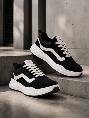Tênis Ortotênis Foam Comfort Preto/Branco
