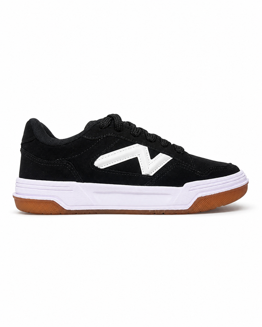 Tênis ÖUS Preto e Branco Skate Street Masculino