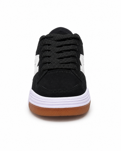 Tênis ÖUS Preto e Branco Skate Street Masculino