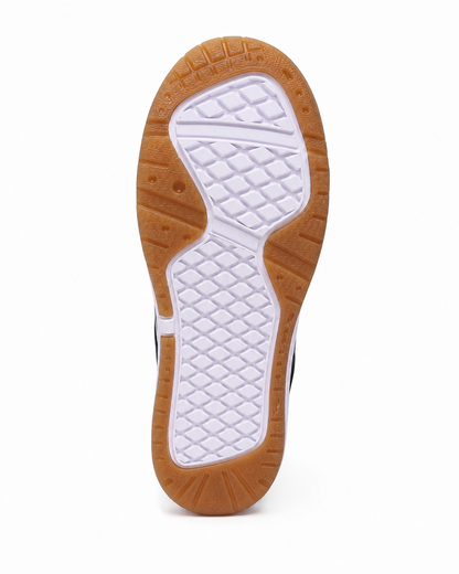Tênis ÖUS Preto e Branco Skate Street Masculino