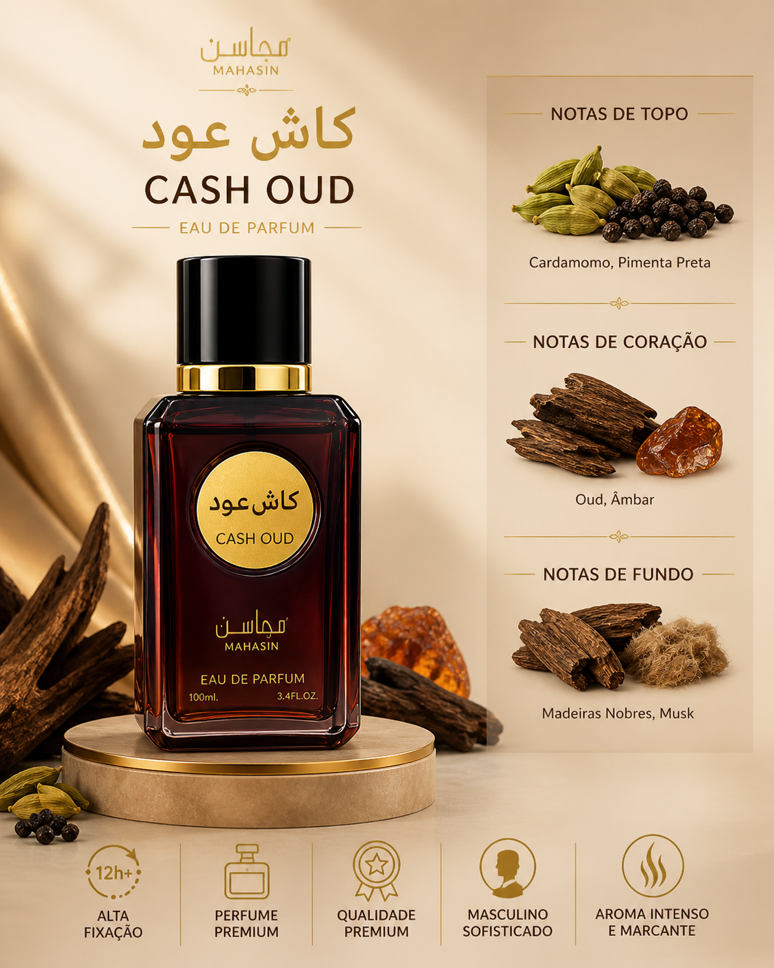 Cash Oud – Mahasin (EDP 100ml)