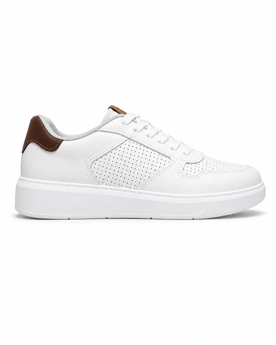 Tênis Casual Veloce Urban Pulse White Camel