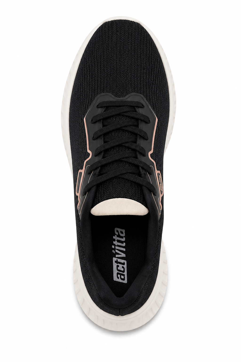 Tênis Actvitta Flow Knit Preto