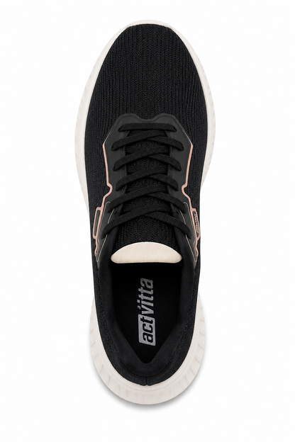 Tênis Actvitta Flow Knit Preto