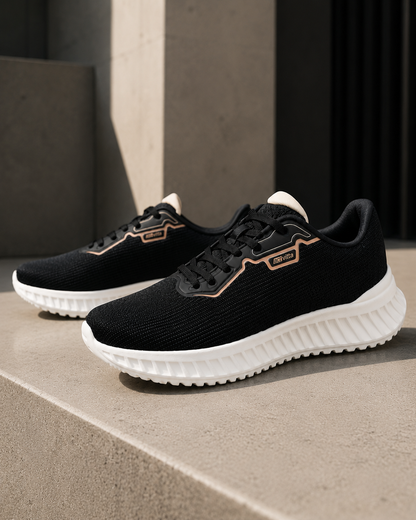 Tênis Actvitta Flow Knit Preto