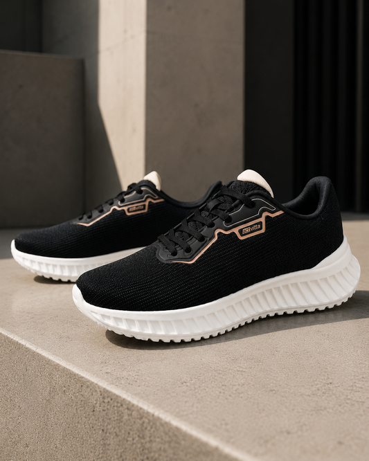 Tênis Actvitta Flow Knit Preto