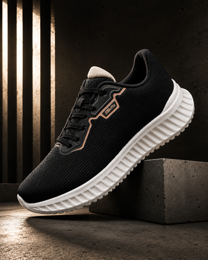 Tênis Actvitta Flow Knit Preto