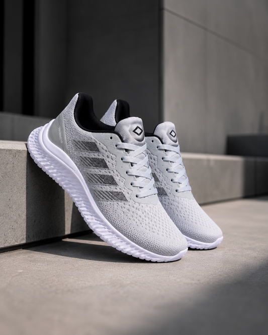 Tênis Esportivo Veloce MotionFlow Ice Gray