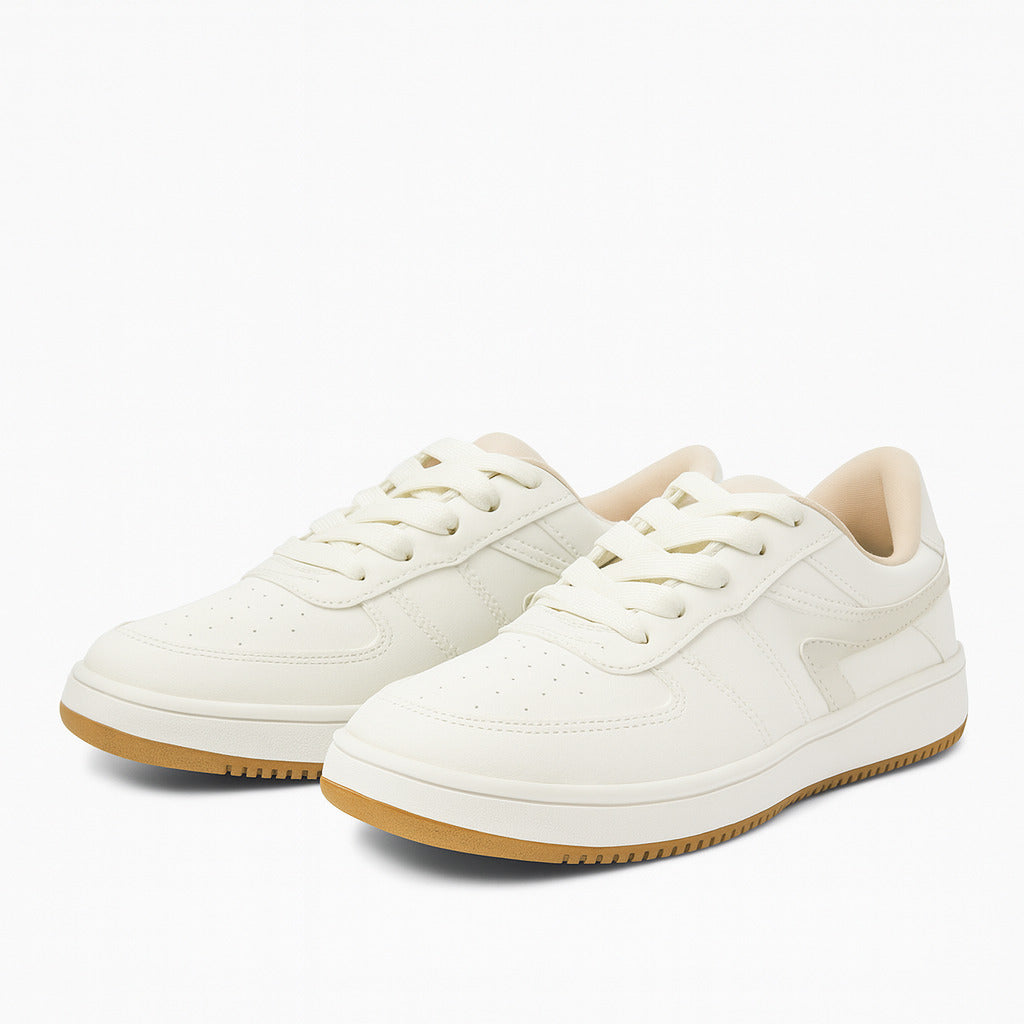 Tênis Feminino Oneflip EC621 Branco/Off White Casual