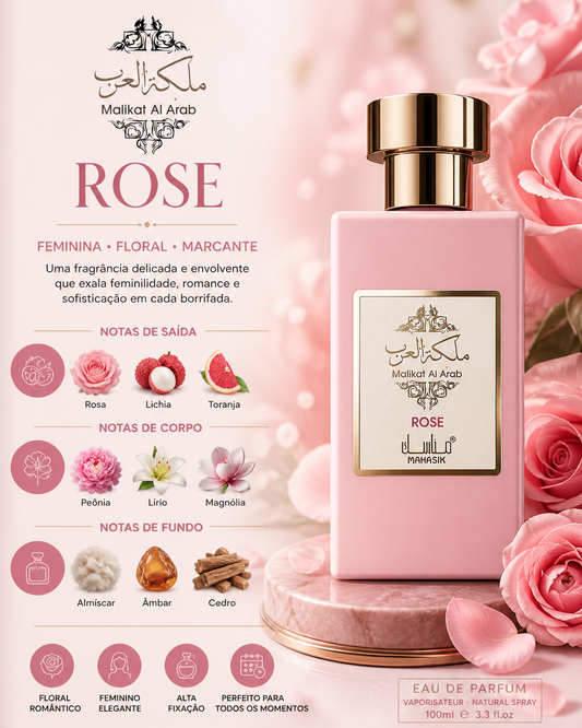 Malikat Al Arab Rose Eau de Parfum 100ml – Manasik