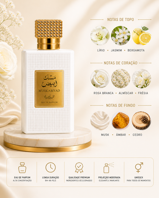 Musk Abiyad Eau de Parfum 100ml – Manasik
