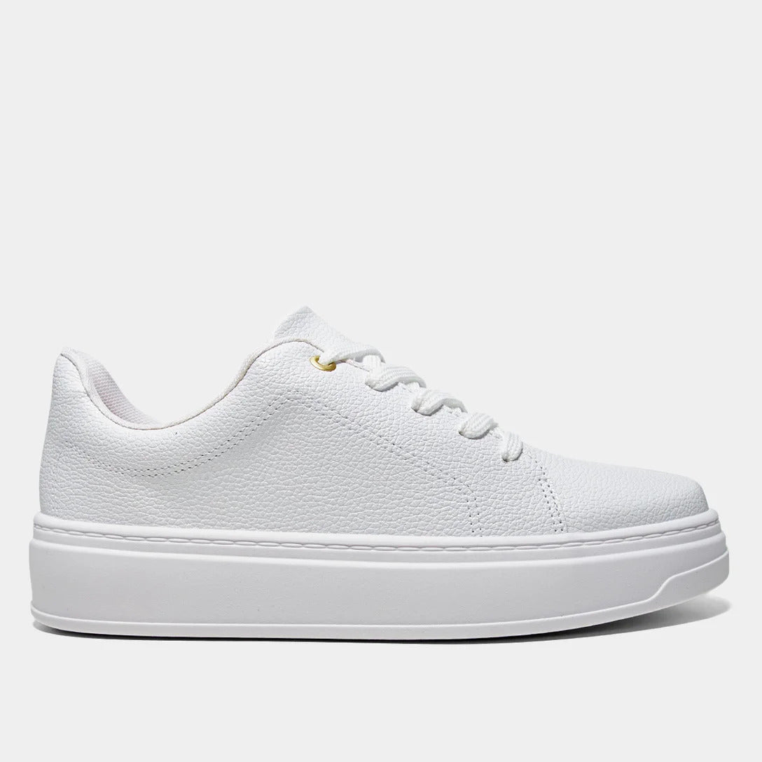 Tênis Casual Napa Turim – Branco Clássico