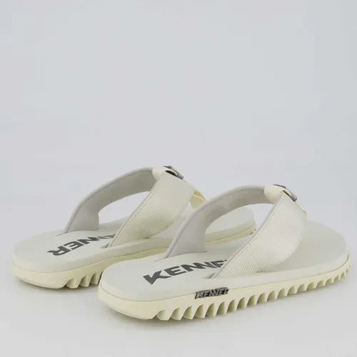 Kenner Kivah DLK-16 Off-White – Sandália Masculina