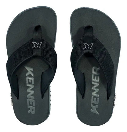 Kenner Kivah - Grey/Black – Sandália Masculina