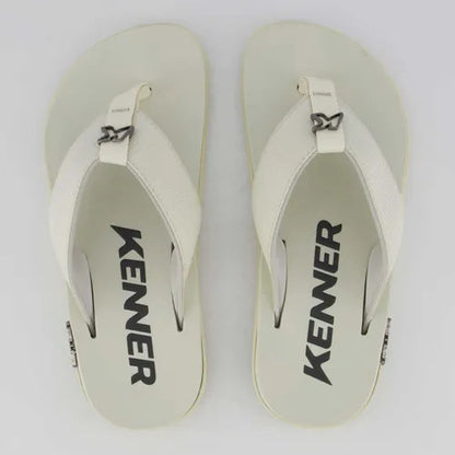 Kenner Kivah - Off-White – Sandália Masculina