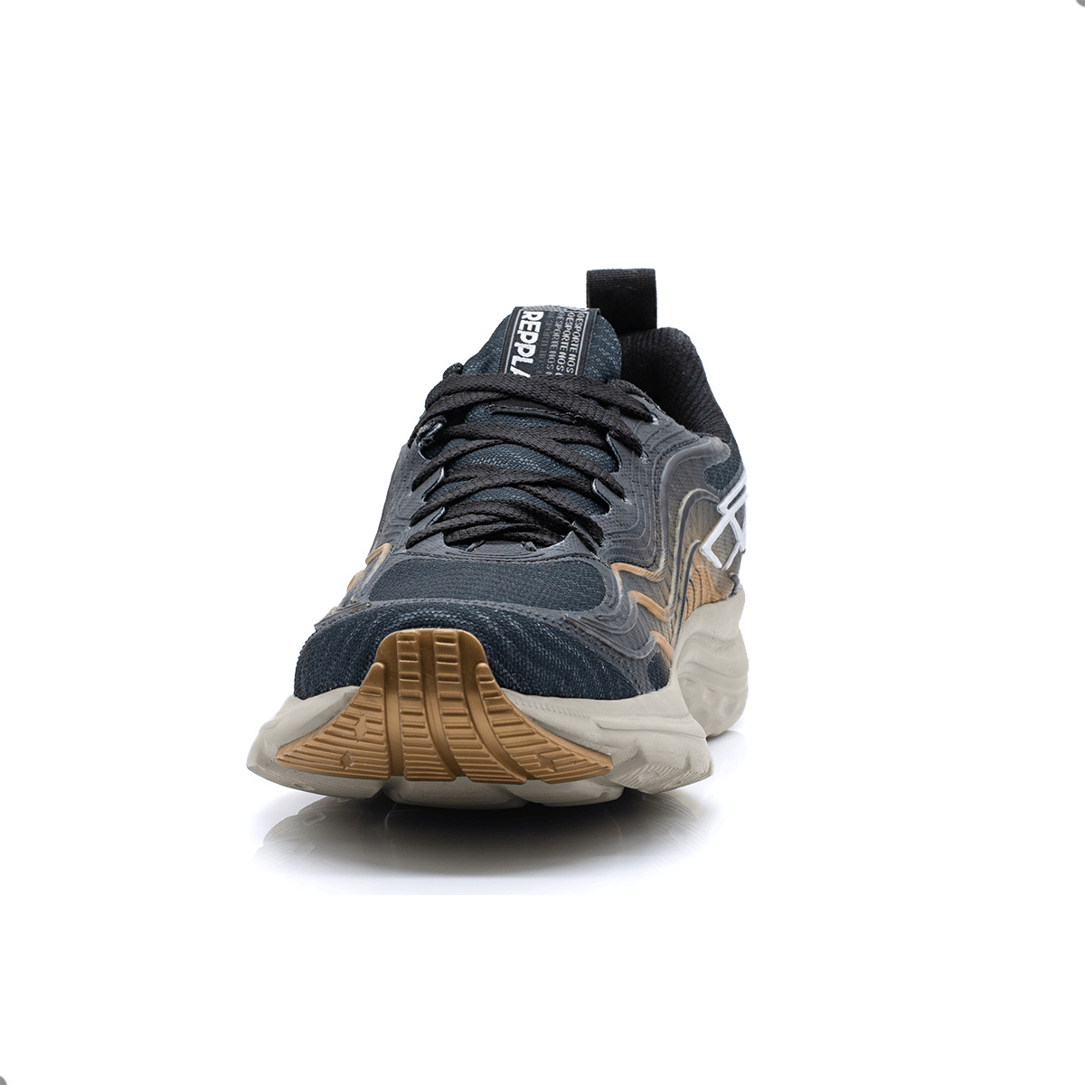 Tênis ReppLay ARP2630 – Preto Dourado