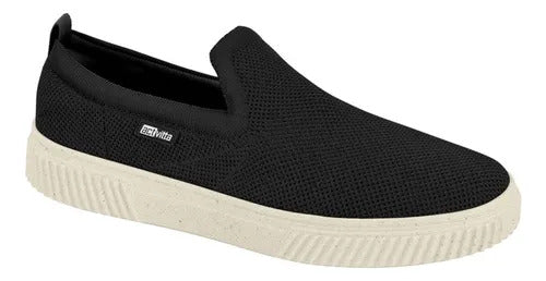 Actvitta Slip-On Knit Preto – Tênis Masculino Casual