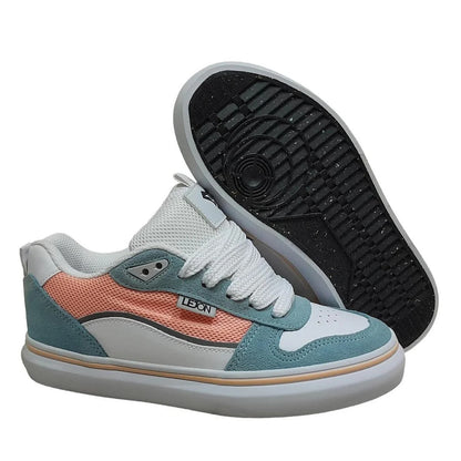 Tênis Lejon LJVU0247 Azul BB/Branco – Estilo Casual Retrô