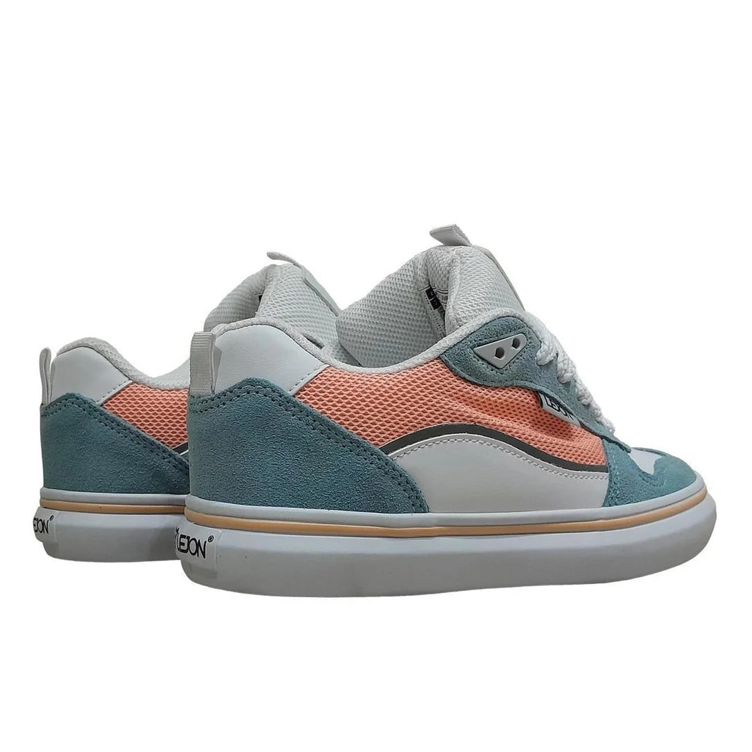 Tênis Lejon LJVU0247 Azul BB/Branco – Estilo Casual Retrô