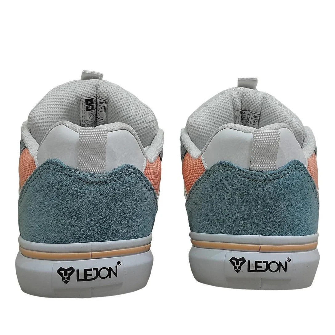 Tênis Lejon LJVU0247 Azul BB/Branco – Estilo Casual Retrô