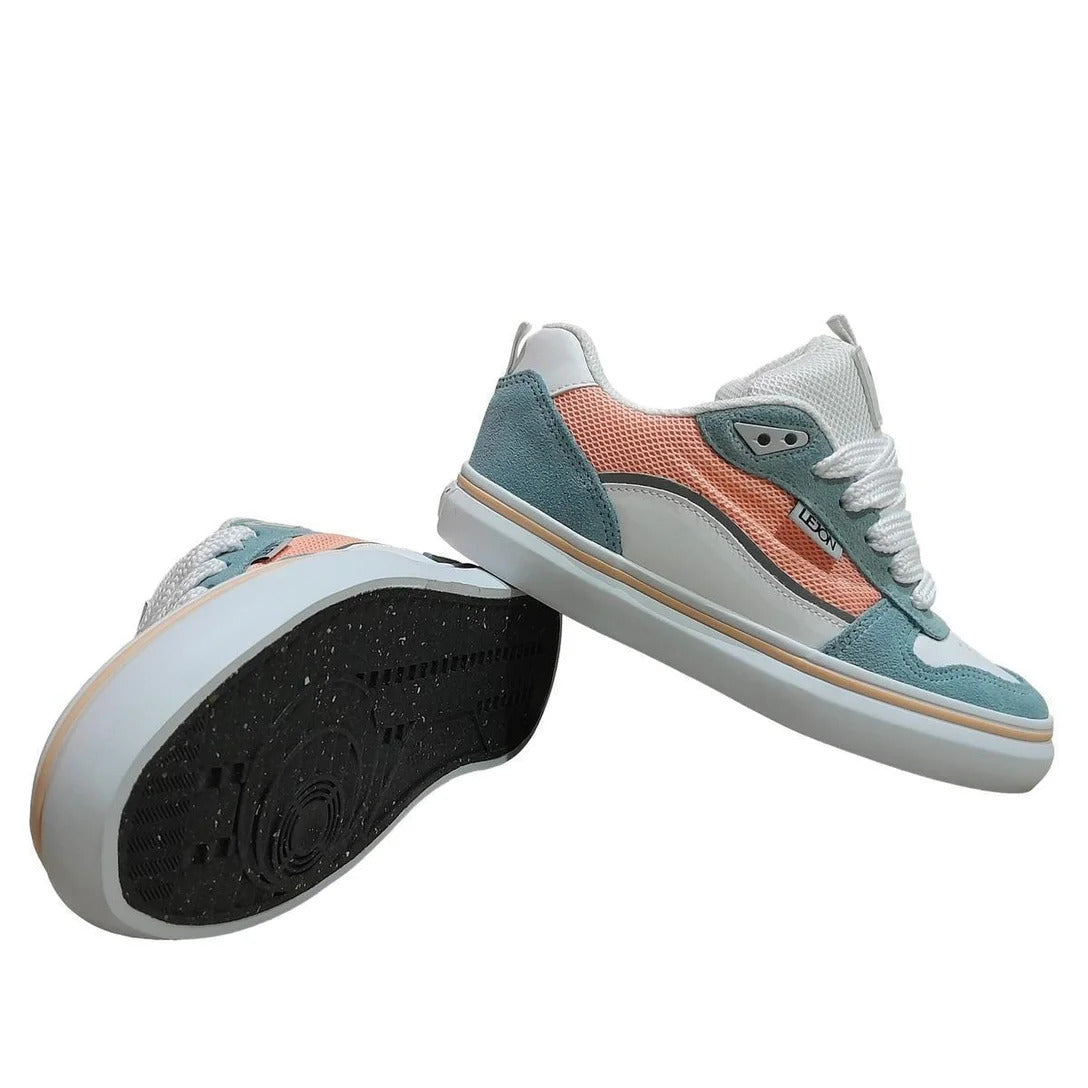 Tênis Lejon LJVU0247 Azul BB/Branco – Estilo Casual Retrô