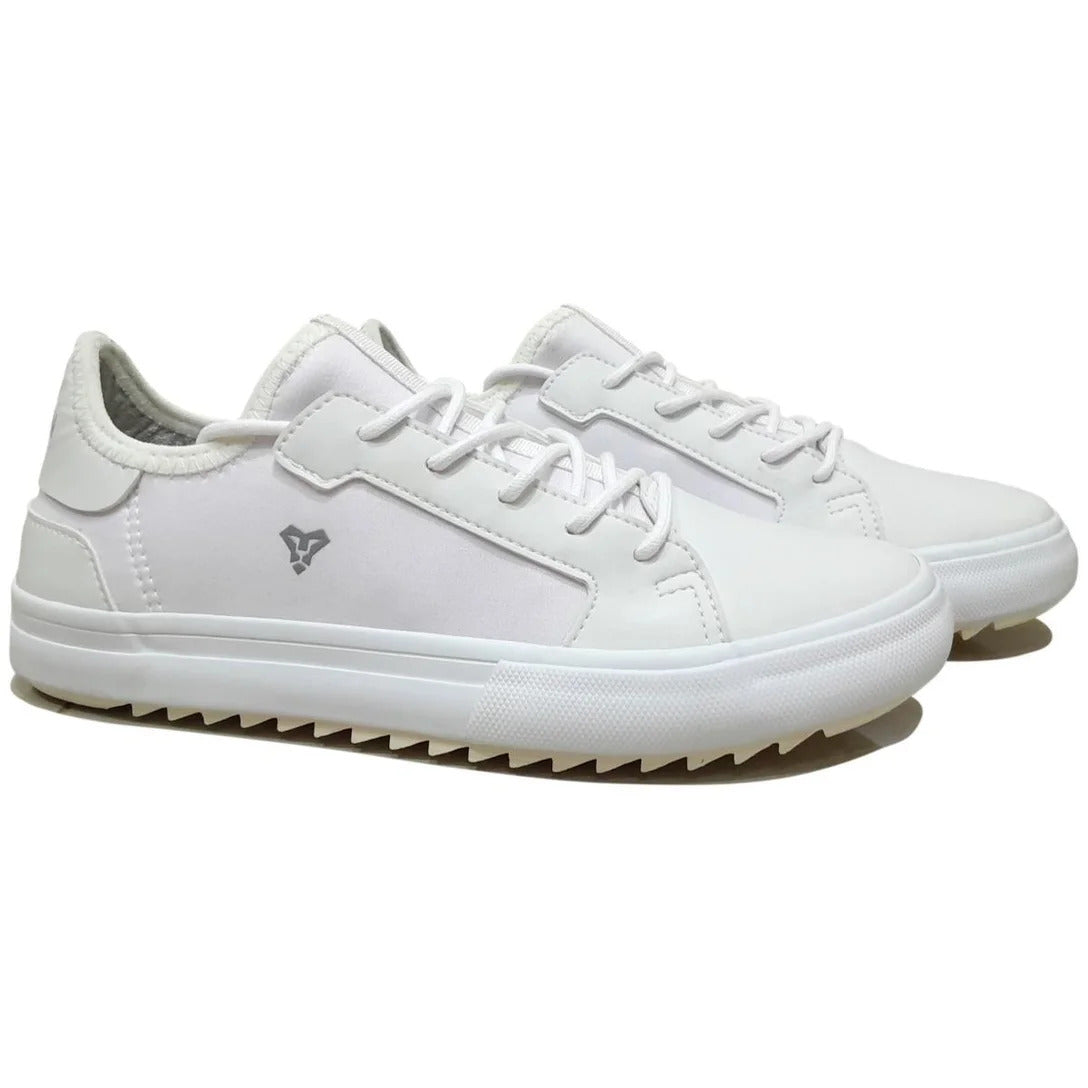 Tênis Lejon LJVU0258 BrancoOff White – Casual Premium Minimalista