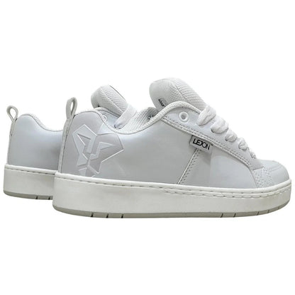 Tênis Lejon LJSC0006 Branco/Gelo – Casual Premium Minimalista