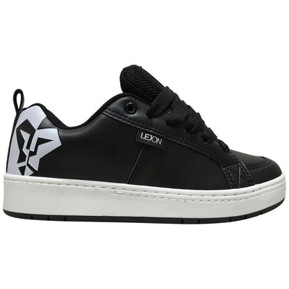 Tênis Lejon LJSC0006 PretoBranco – Casual Premium Estiloso