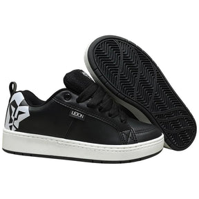 Tênis Lejon LJSC0006 PretoBranco – Casual Premium Estiloso
