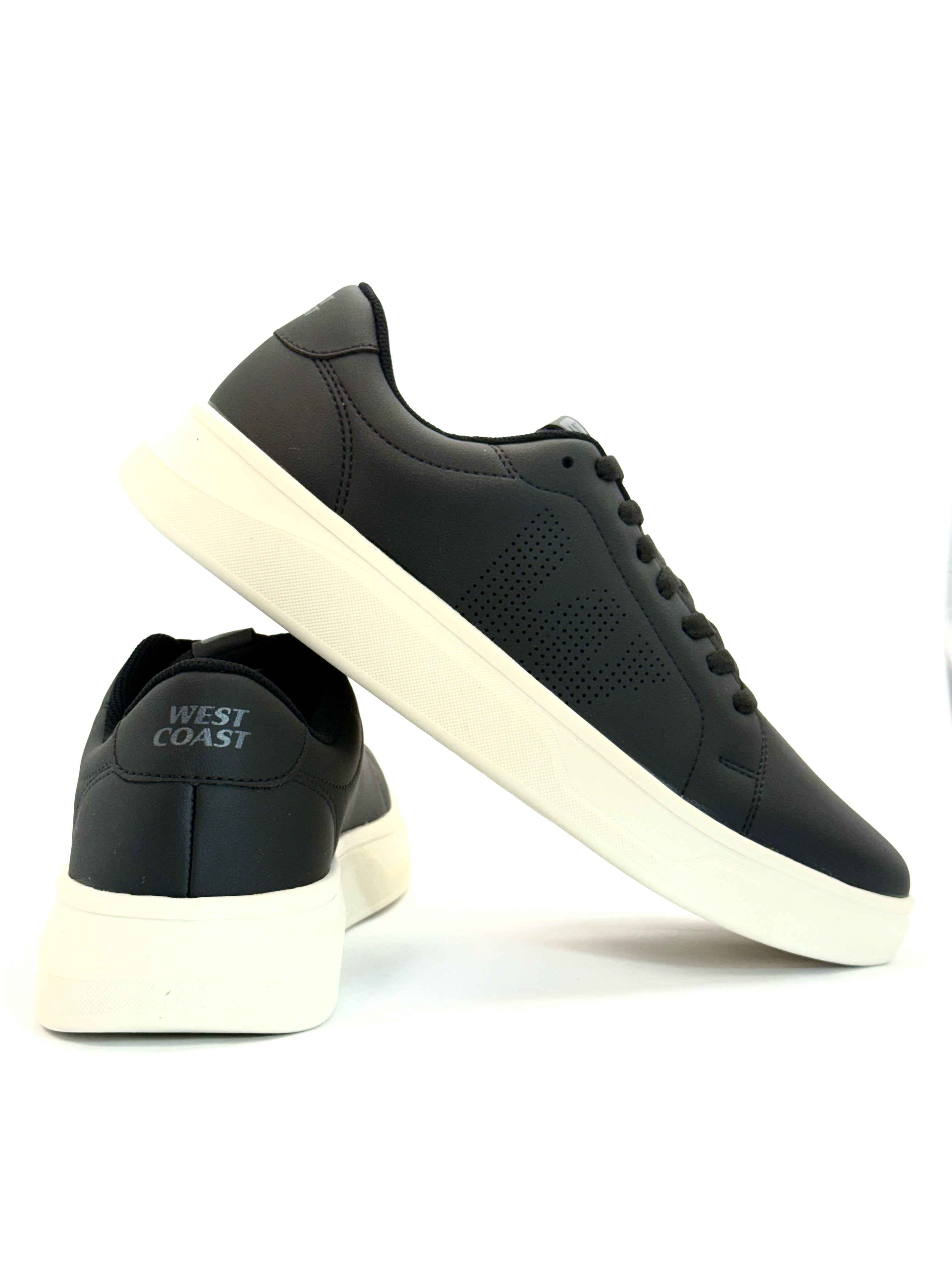 TENIS WASTCOAST 172 SILVER - BLACK/BLACK/CREAM