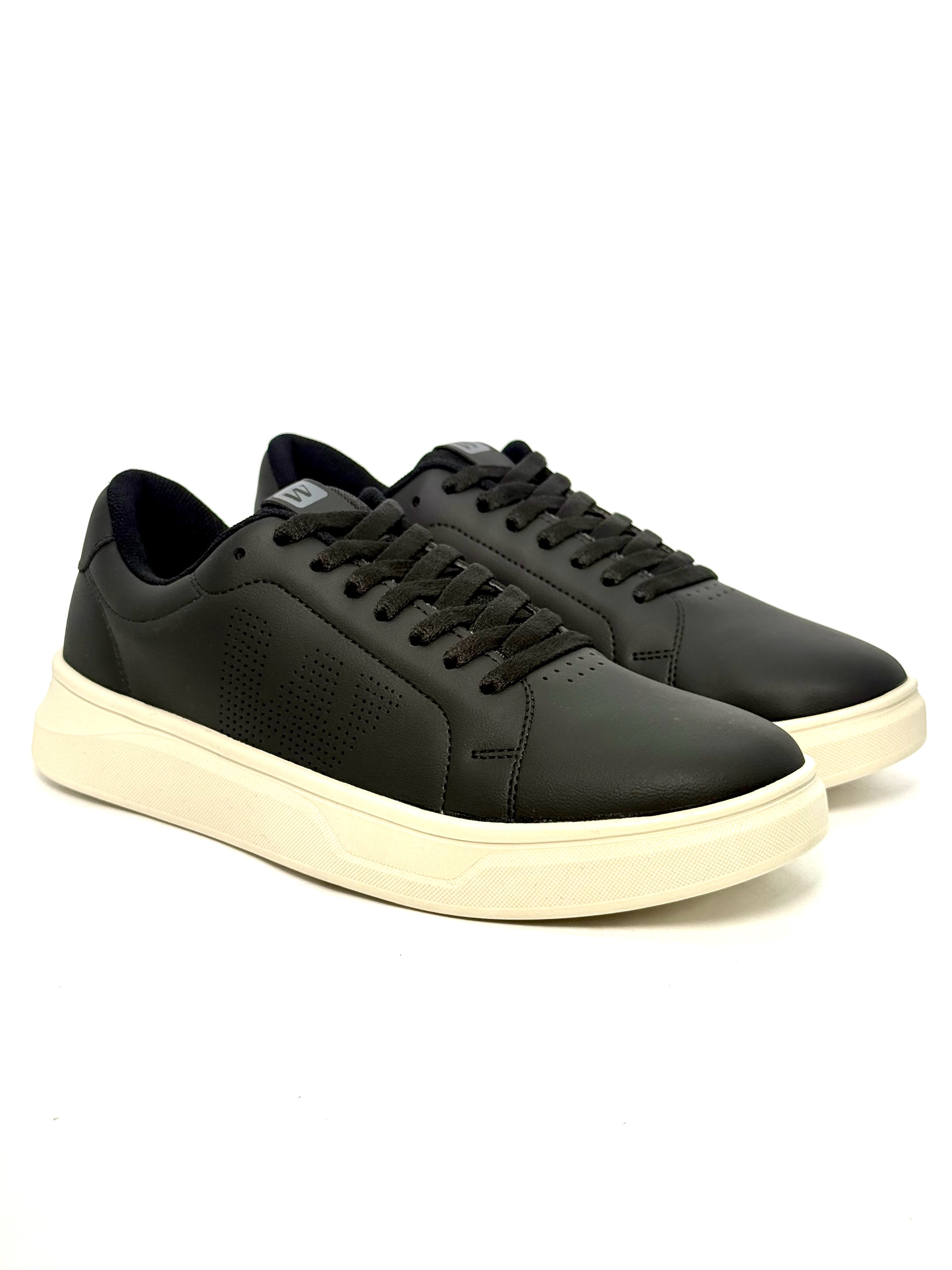 TENIS WASTCOAST 172 SILVER - BLACK/BLACK/CREAM