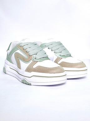 Tênis Casual Branco/Alecrim/Gelo Ramarim 2594103-1