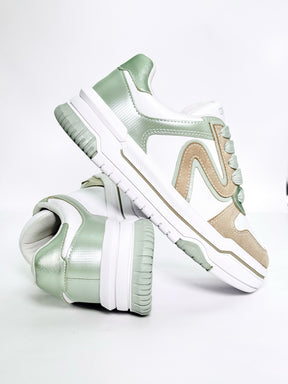 Tênis Casual Branco/Alecrim/Gelo Ramarim 2594103-1