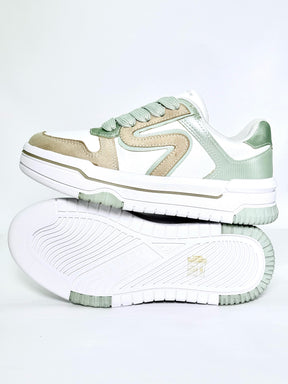 Tênis Casual Branco/Alecrim/Gelo Ramarim 2594103-1