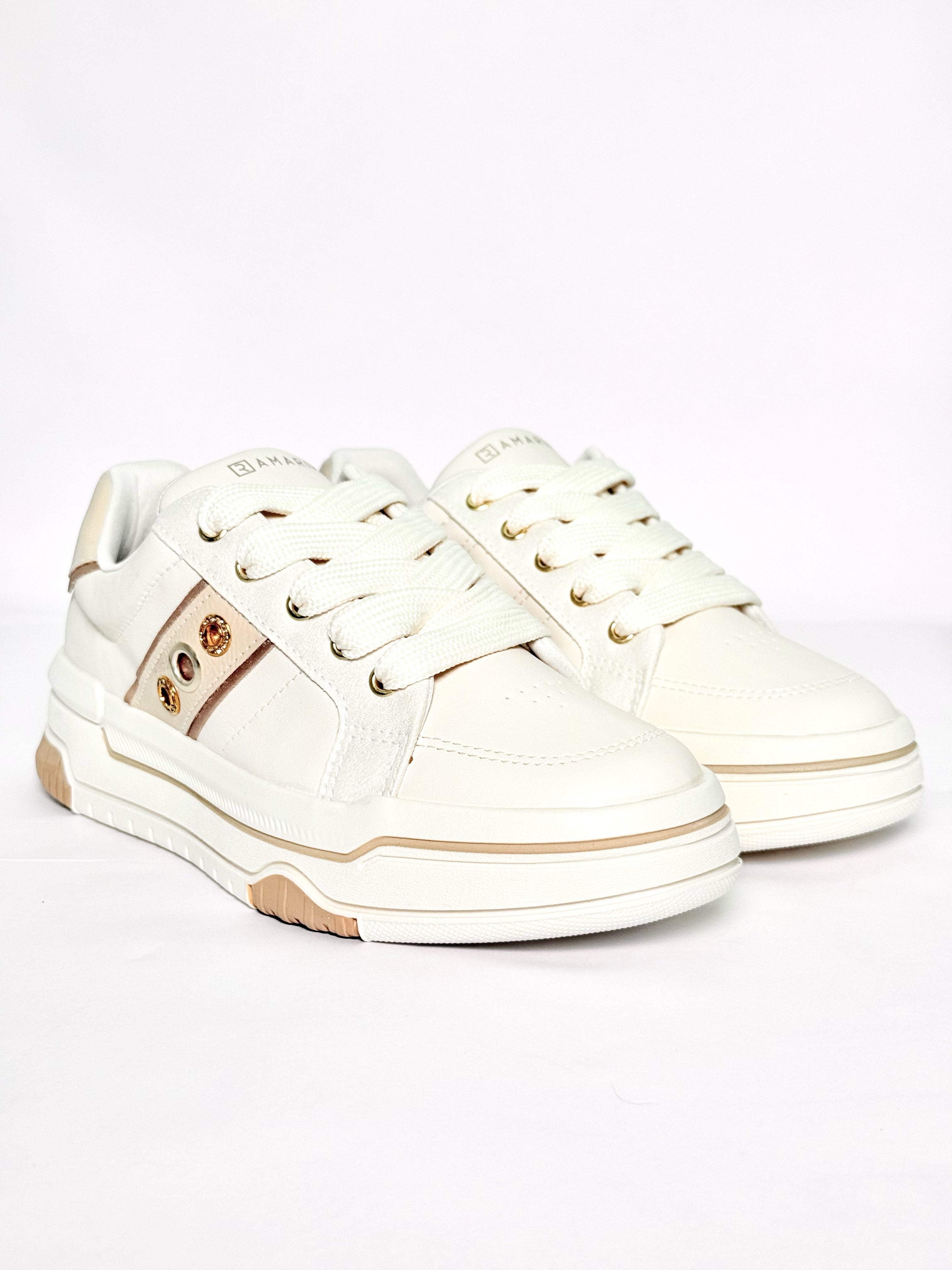 Tênis Casual Branco Ramarim 2594101-7