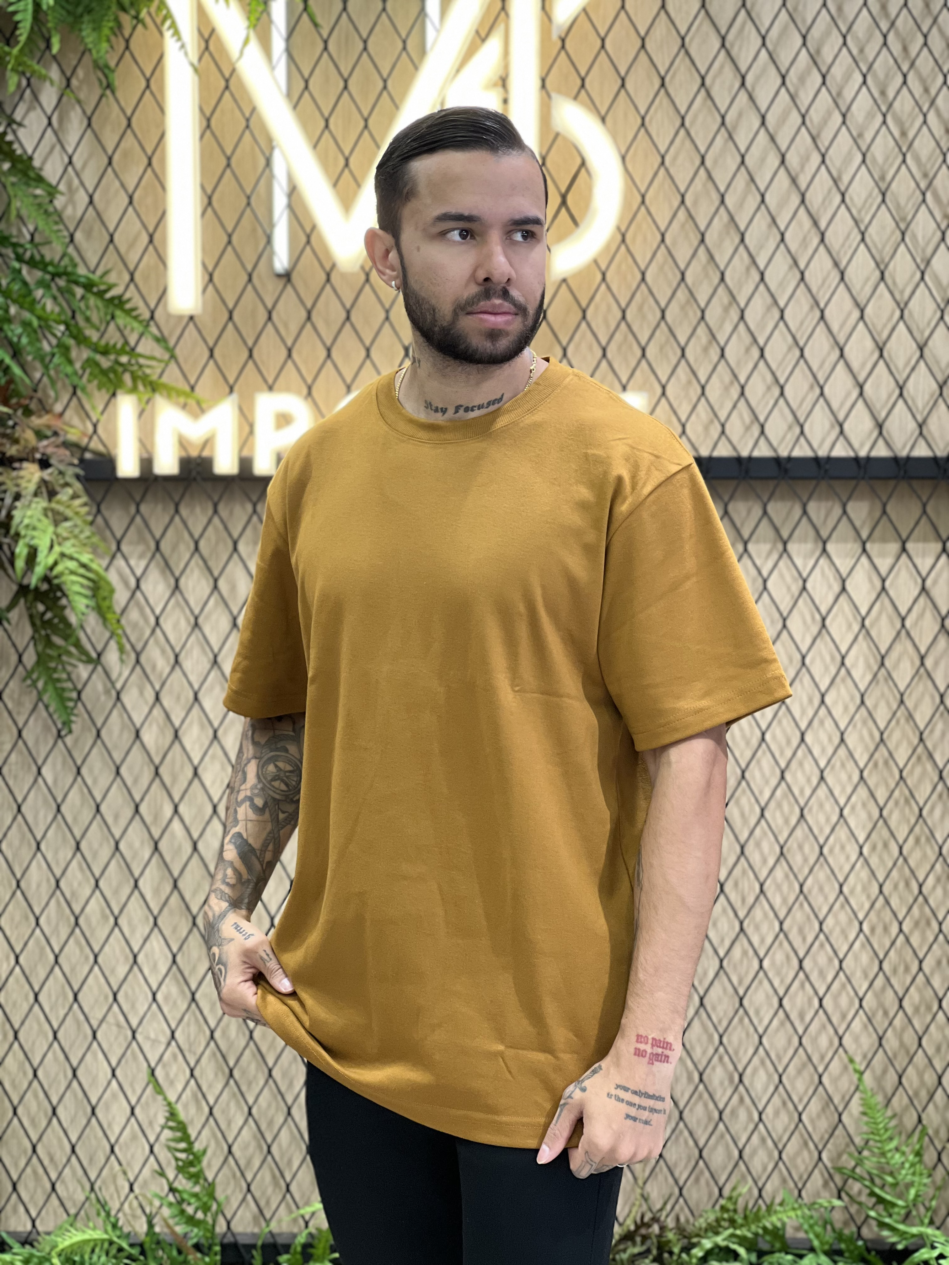 Camiseta Oversized Comfort Básica